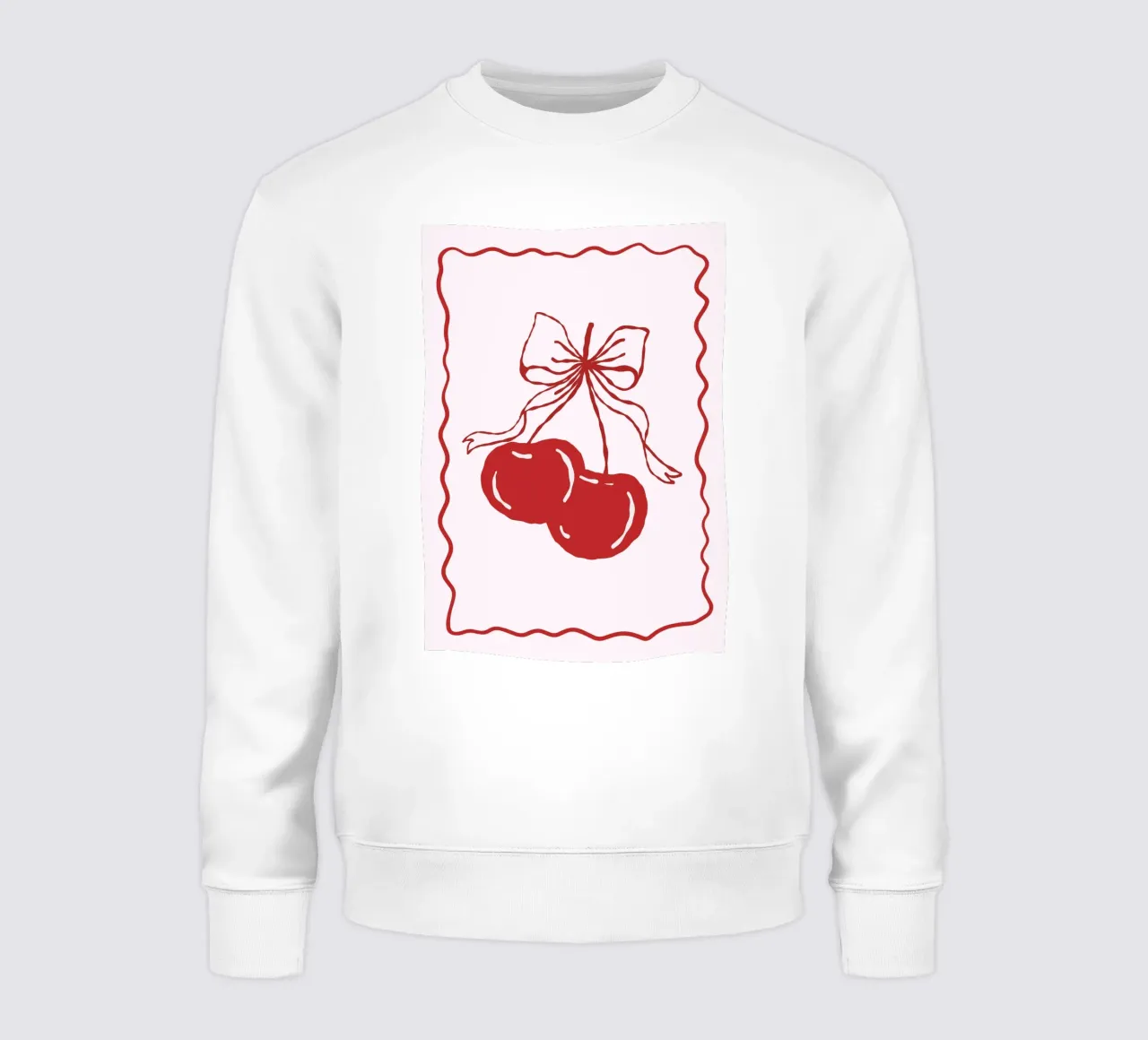 Coquette Cherry felpa da IamHomeStudio