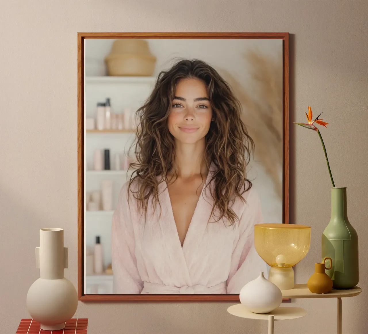 Blush Serenity pannello forex da PhotoVibe Decor
