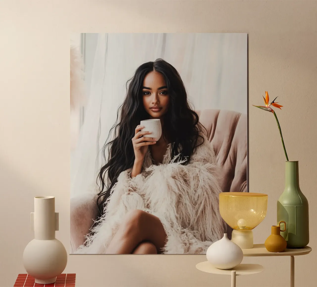 Blush Serenity poster da PhotoVibe Decor