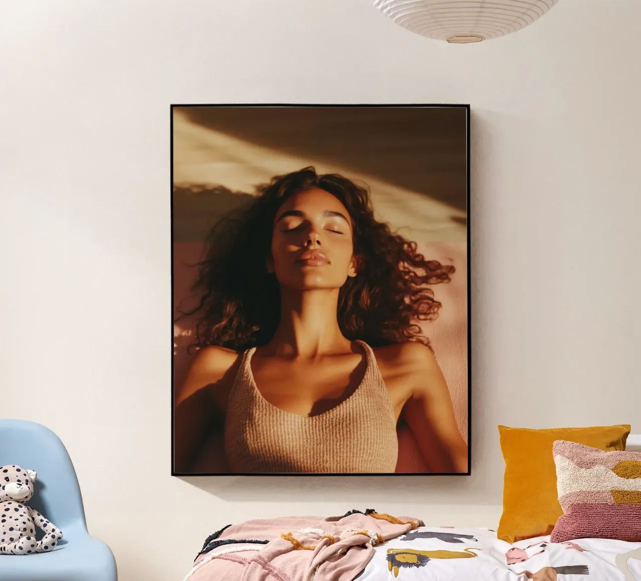 Blush Serenity plexiglass da PhotoVibe Decor