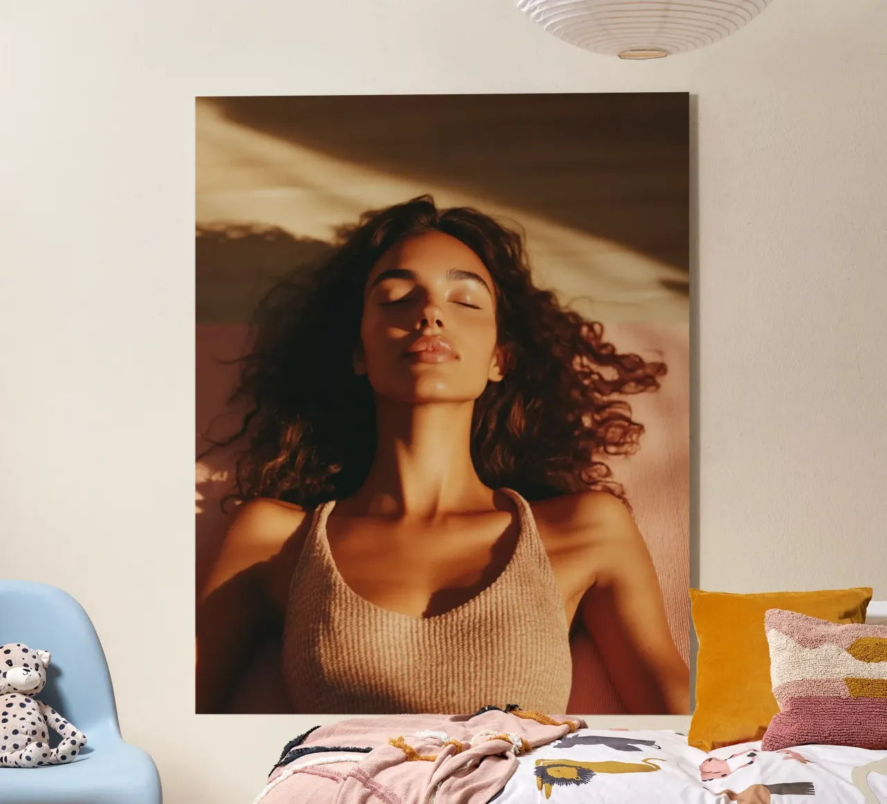 Blush Serenity plexiglass da PhotoVibe Decor