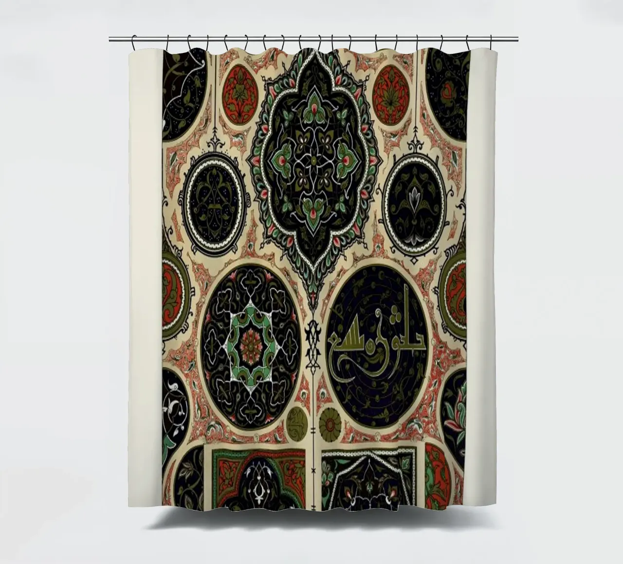 Racinet -  Arabian Ornamental Pattern tenda da doccia da Vintage by JUNIQE