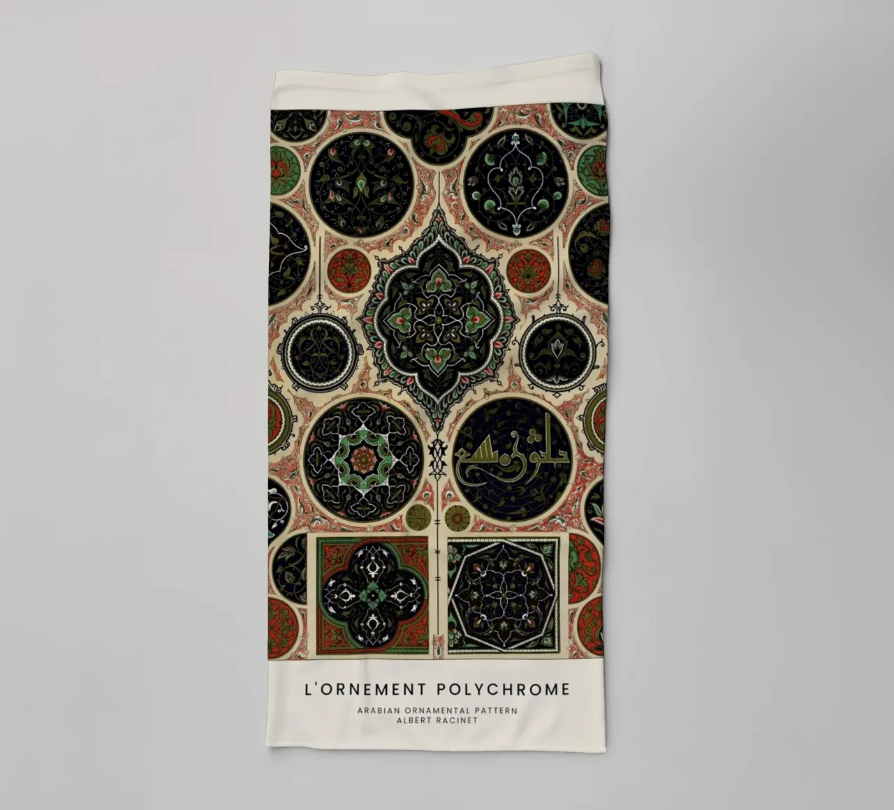 Racinet -  Arabian Ornamental Pattern asciugamano da bagno da Vintage by JUNIQE