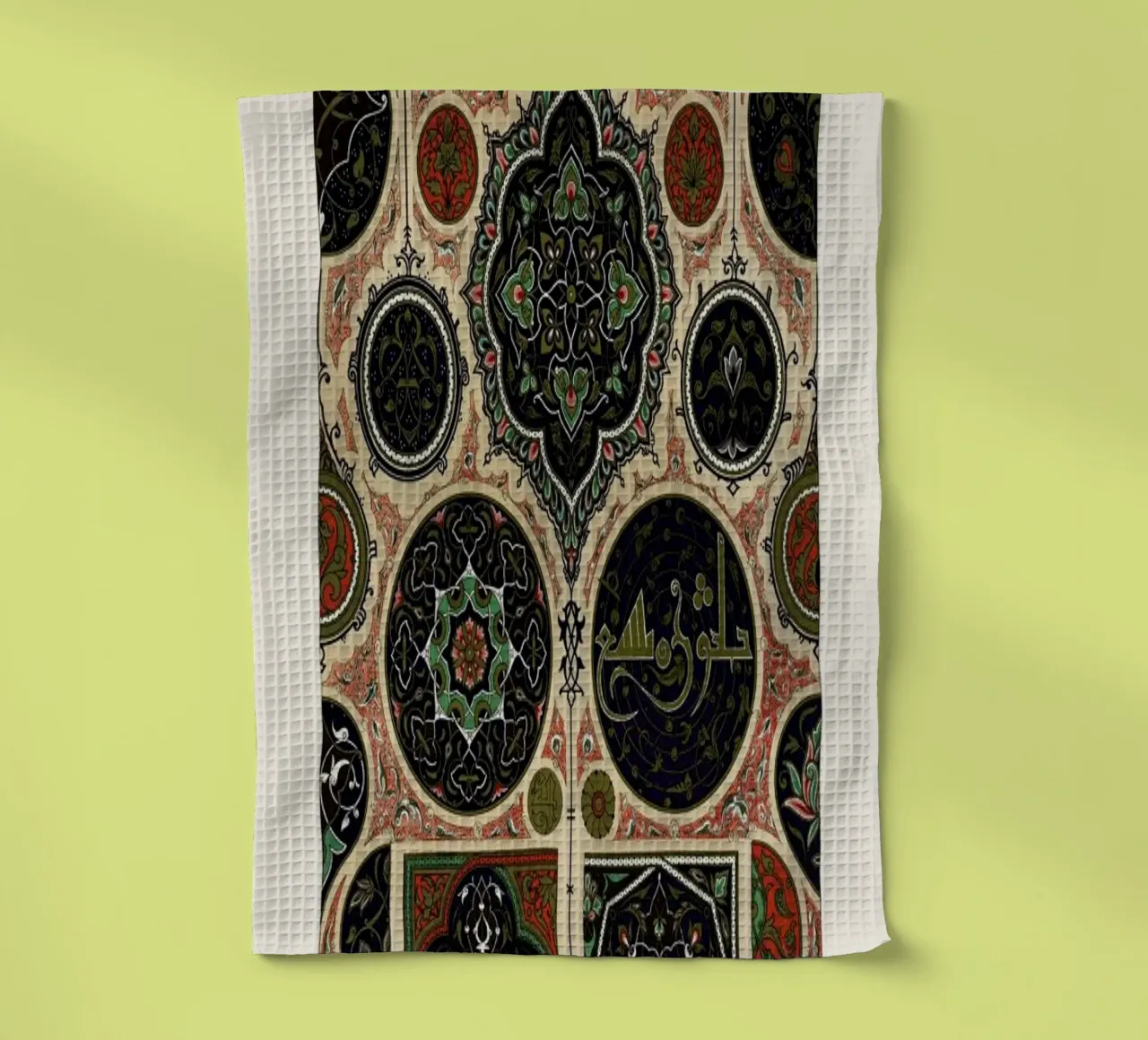 Racinet -  Arabian Ornamental Pattern canovaccio da cucina da Vintage by JUNIQE