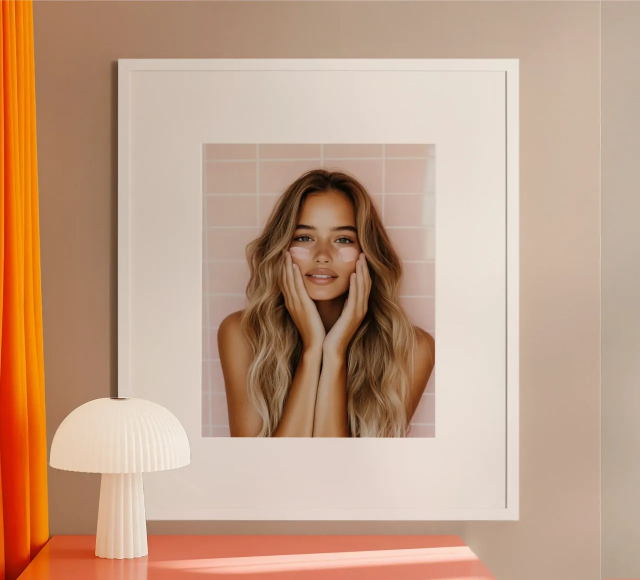 Blush Serenity poster da PhotoVibe Decor