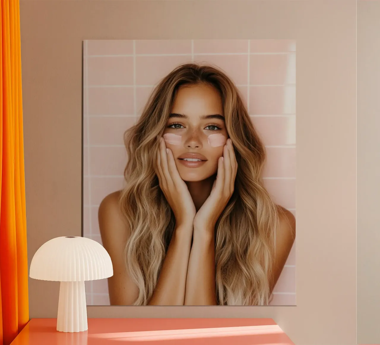 Blush Serenity poster da PhotoVibe Decor