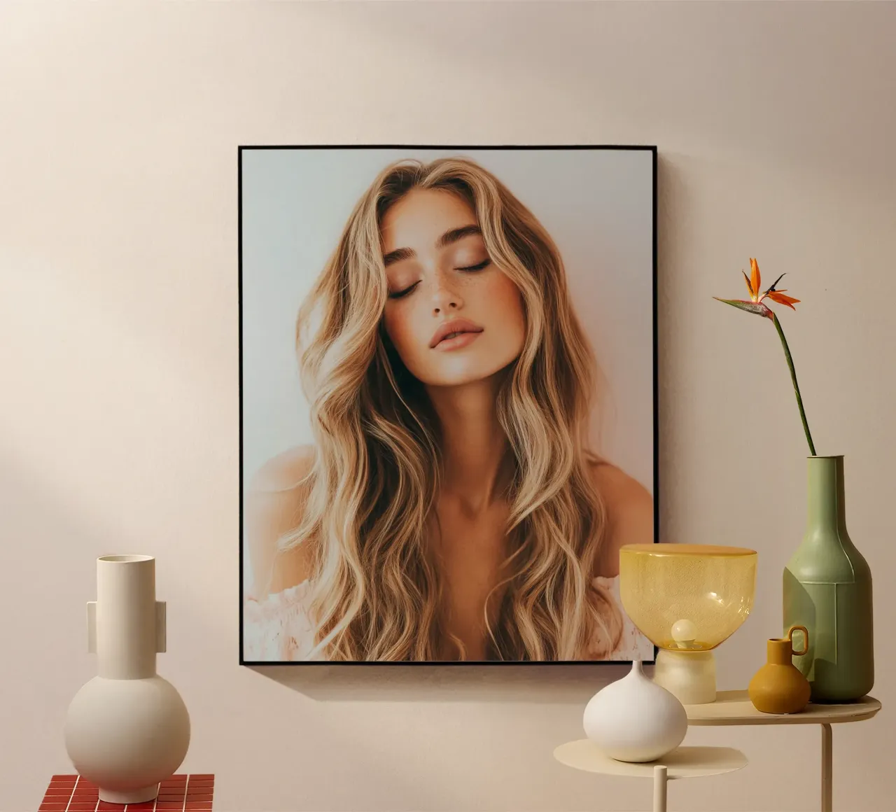 Blush Serenity plexiglass da PhotoVibe Decor