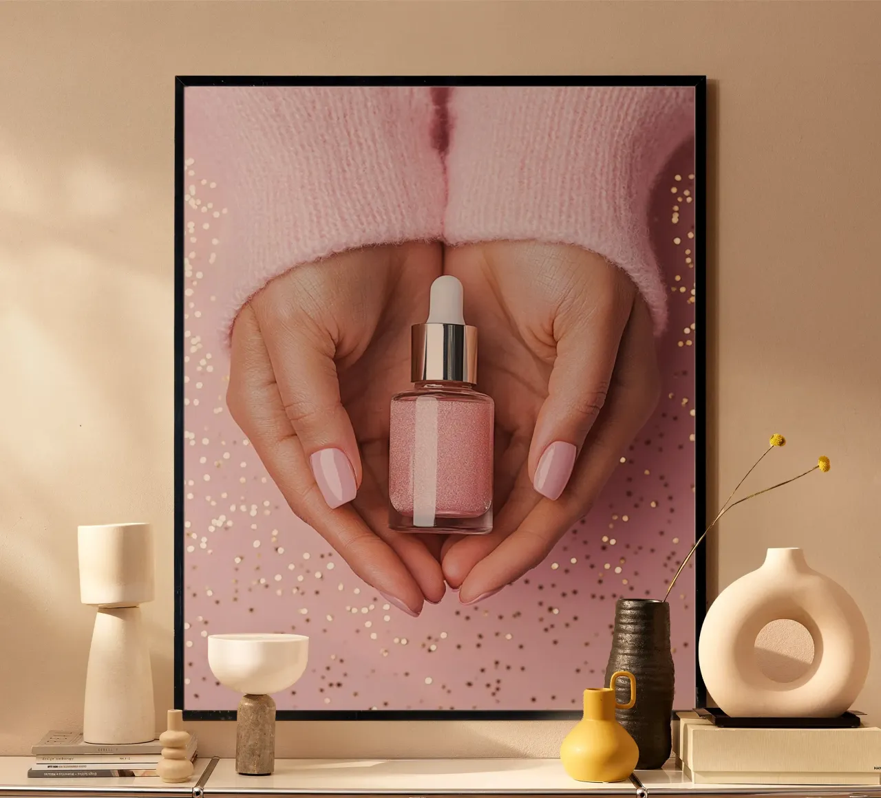Blush Serenity poster da PhotoVibe Decor