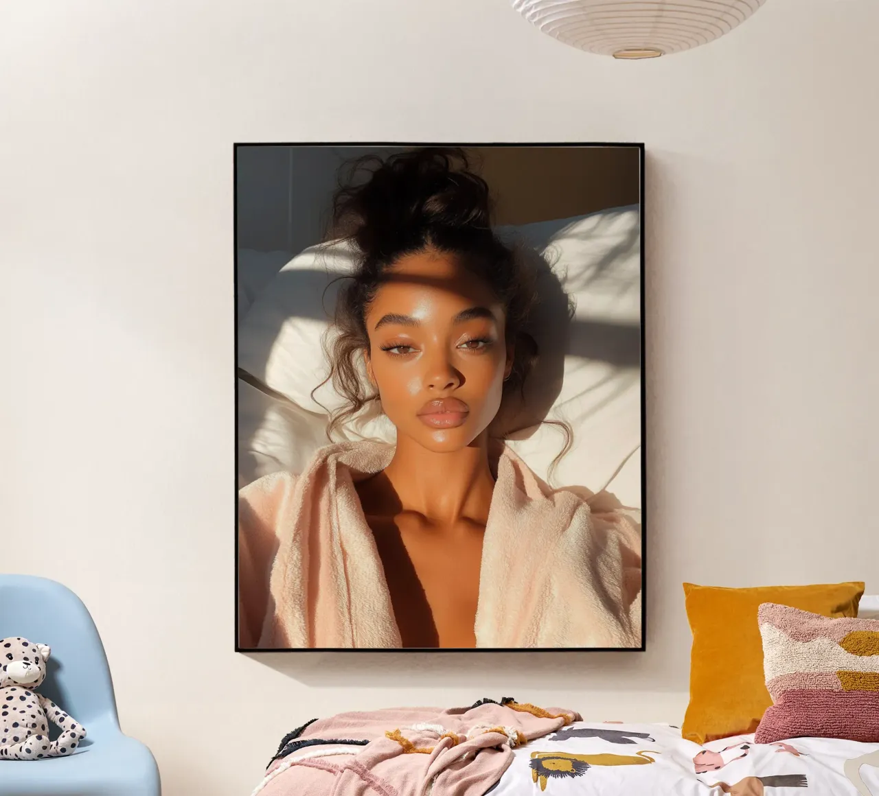 Blush Serenity plexiglass da PhotoVibe Decor