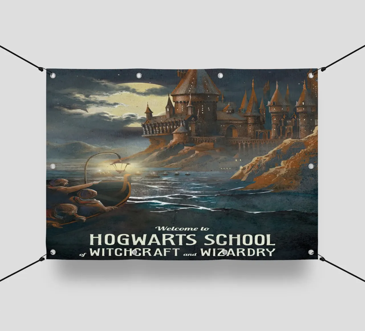 Scuola di Hogwarts telo in pvc da Alice Slatera
