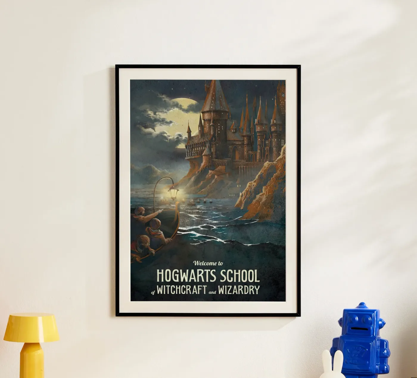 Hogwarts School poster by Alice Slatera