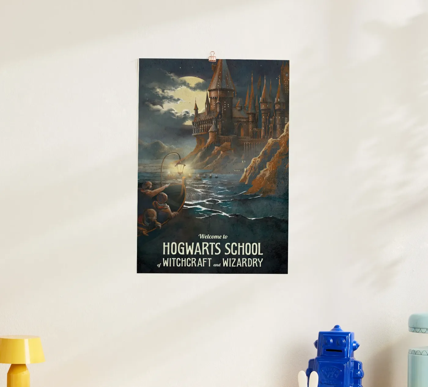 Hogwarts School poster by Alice Slatera