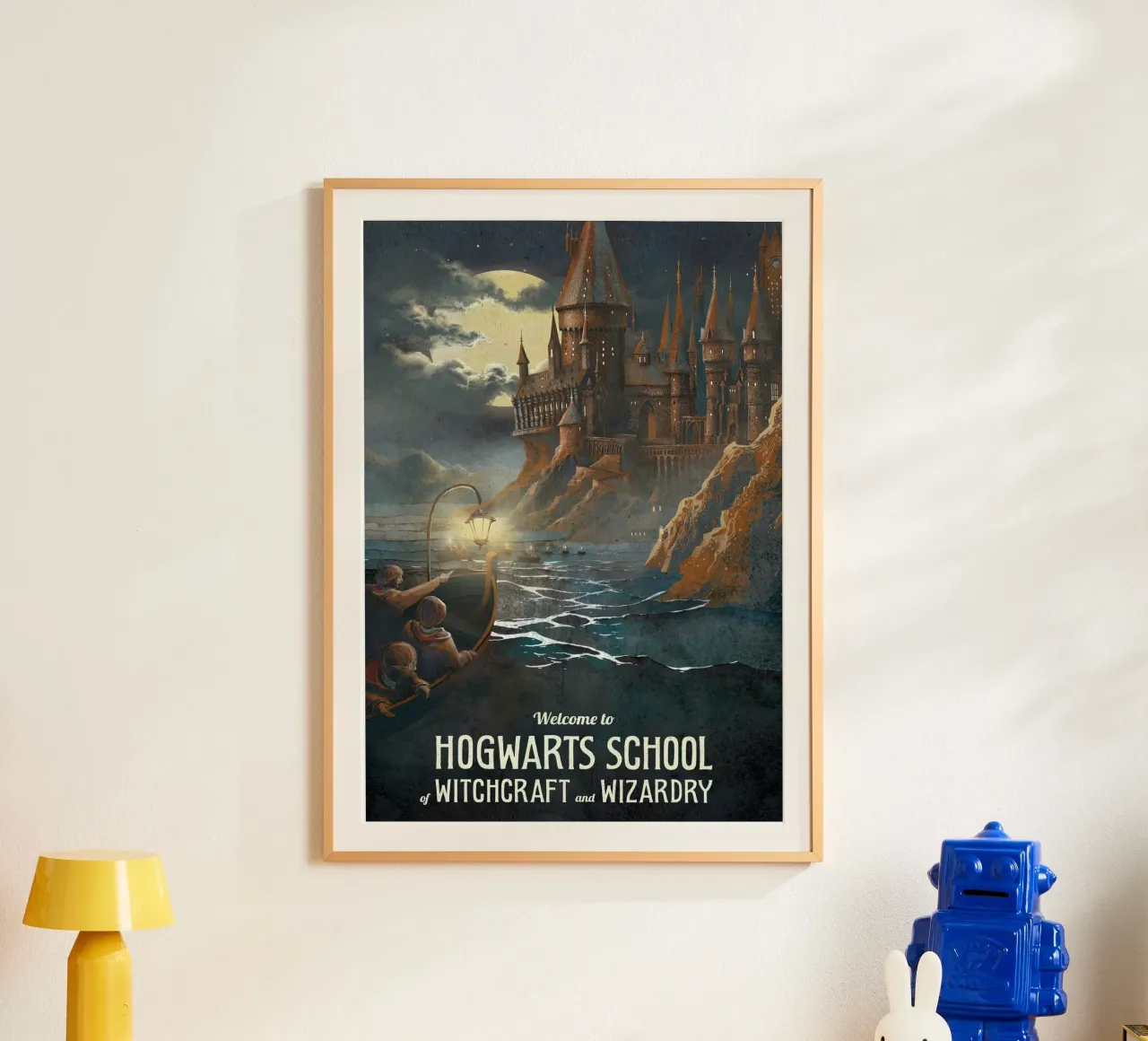 Scuola di Hogwarts carta hahnemühle da Alice Slatera