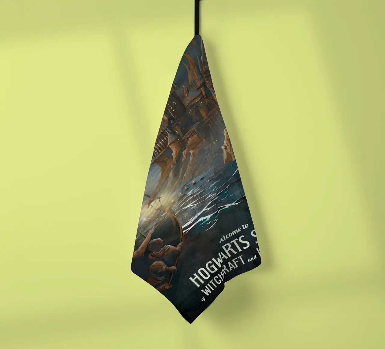 Scuola di Hogwarts canovaccio da cucina da Alice Slatera