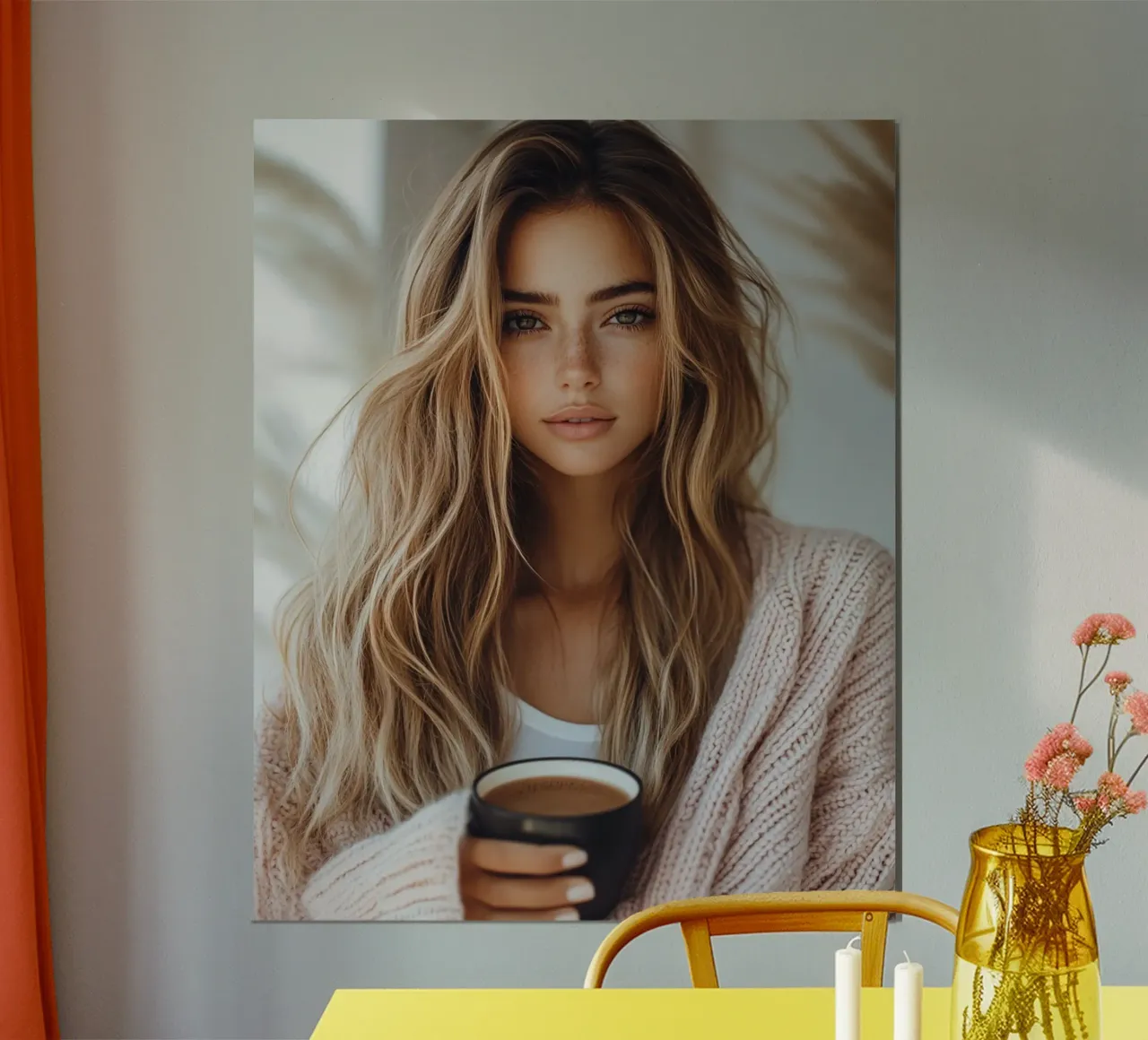 Blush Serenity poster da PhotoVibe Decor