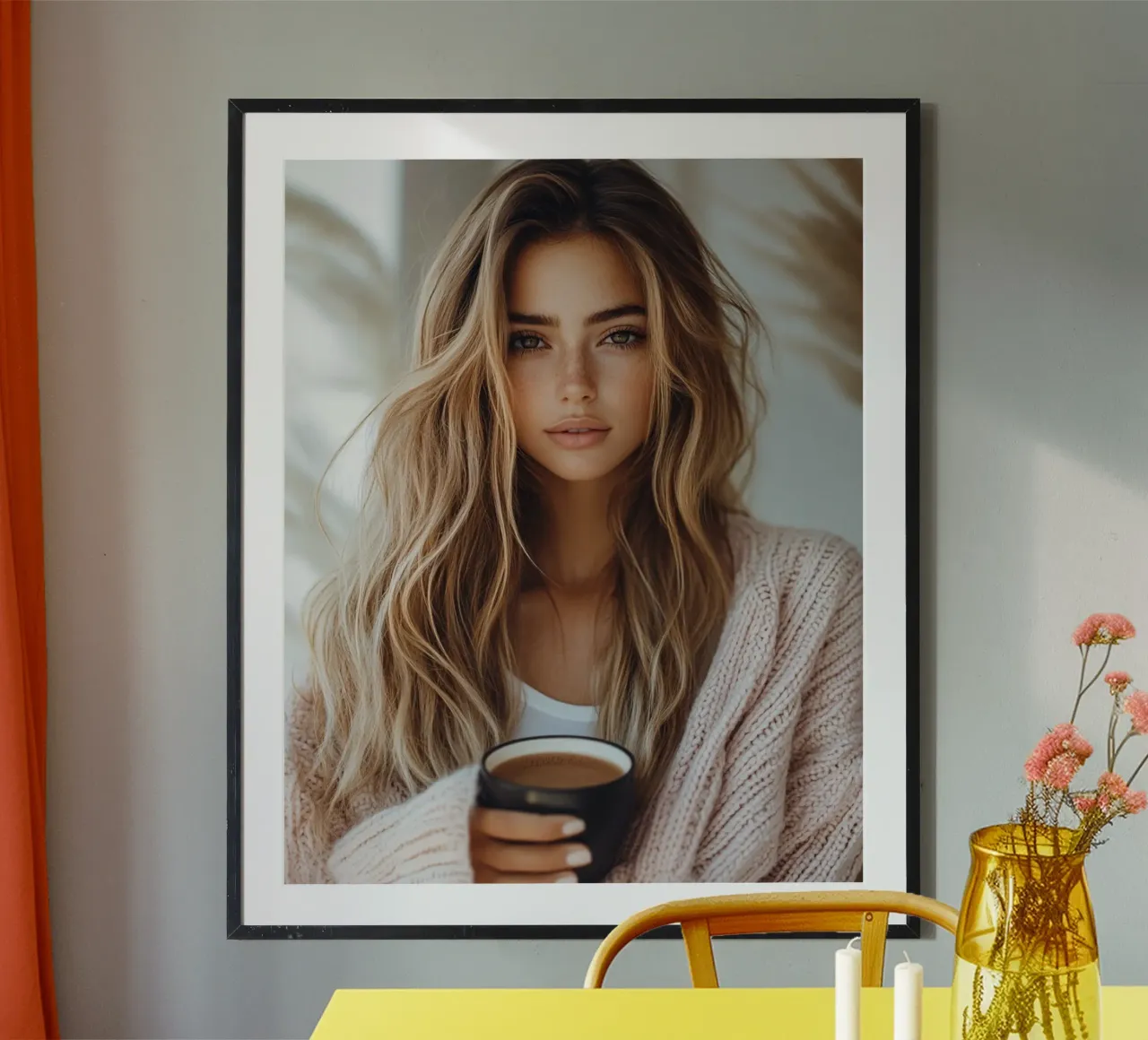 Blush Serenity poster da PhotoVibe Decor