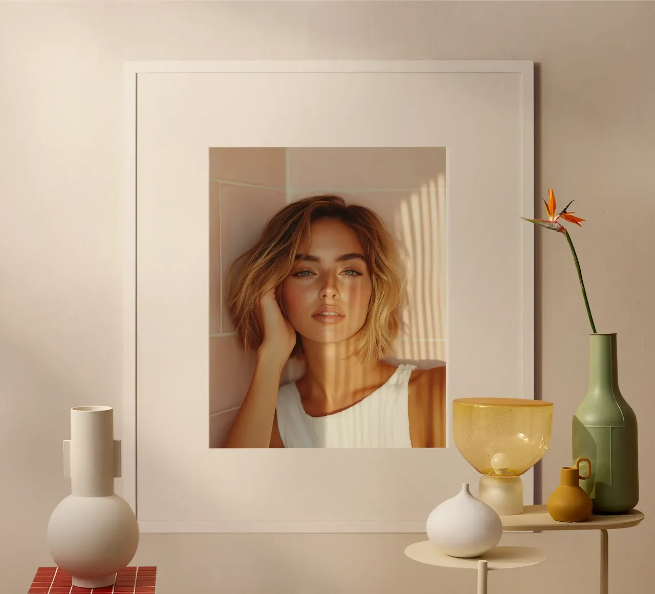 Blush Serenity poster da PhotoVibe Decor