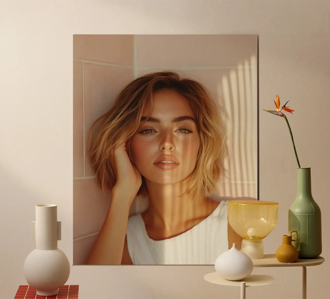 Blush Serenity poster da PhotoVibe Decor