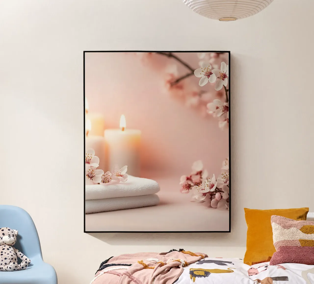 Blush Serenity plexiglass da PhotoVibe Decor