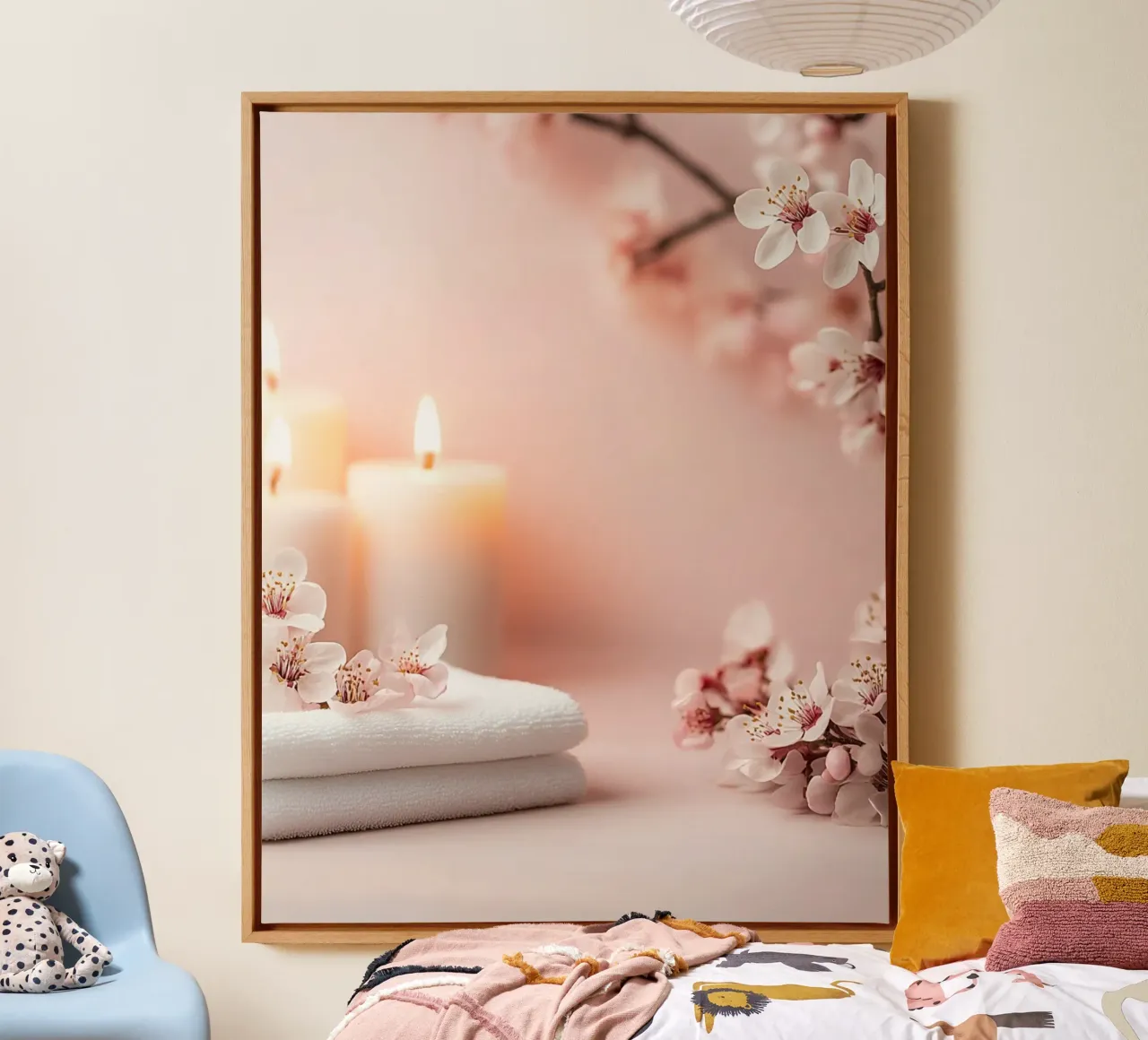 Blush Serenity tela da PhotoVibe Decor