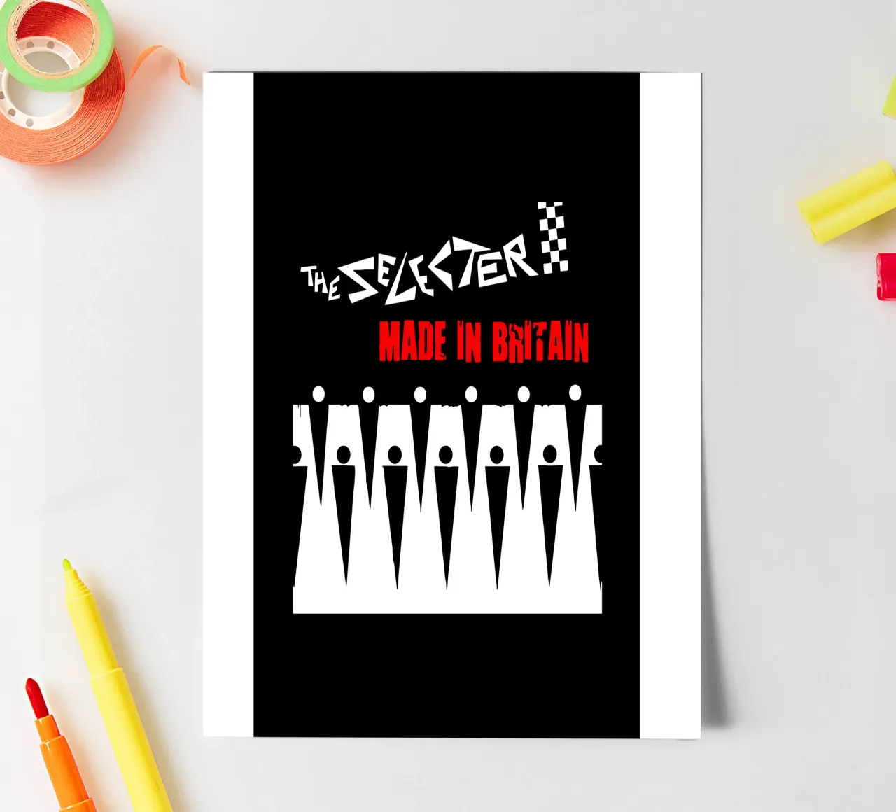 The Selecter - Made In Britain foglio adesivo da aylaholic