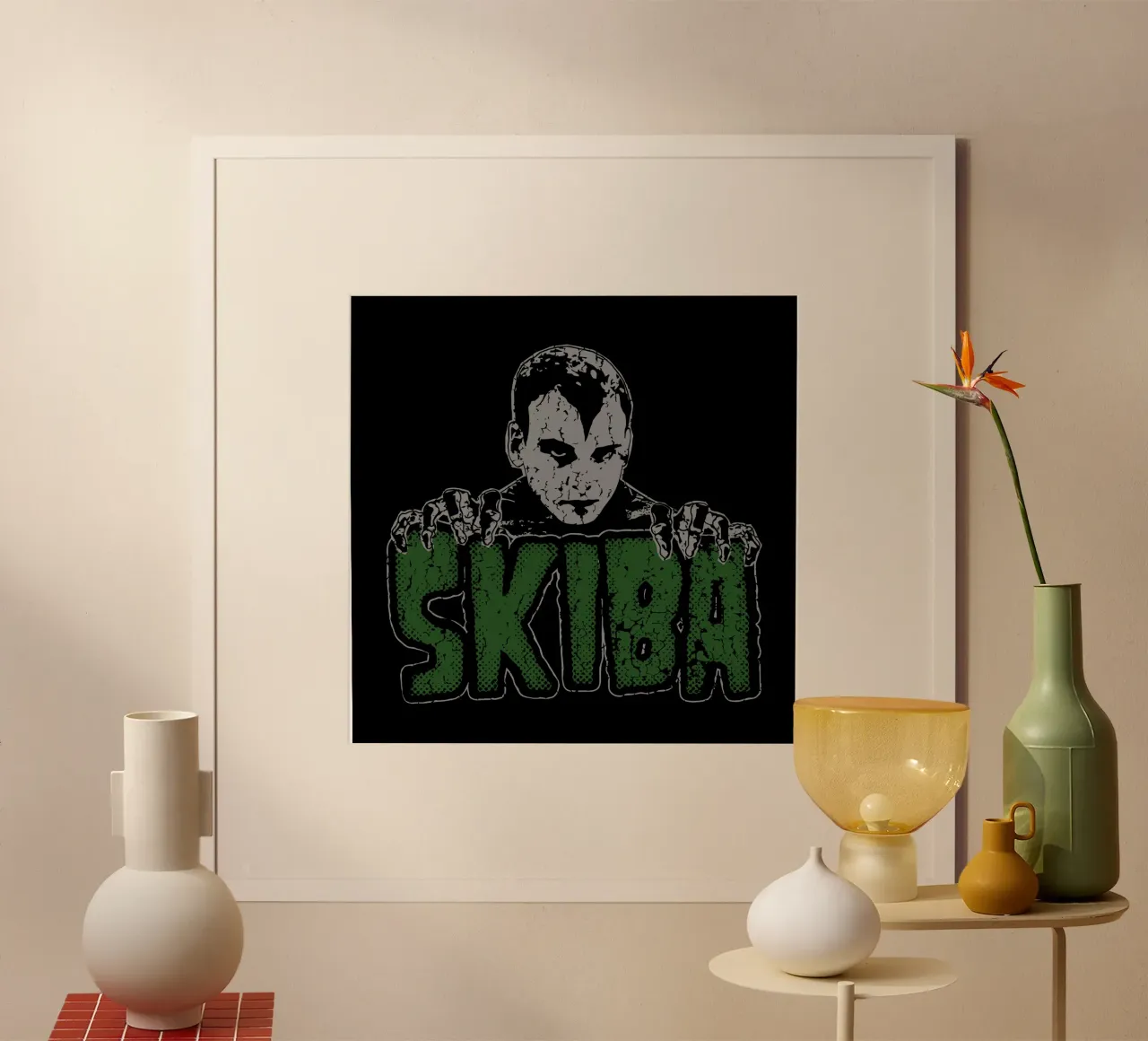 Skiba poster con telaio in alluminio da Nadirsungga