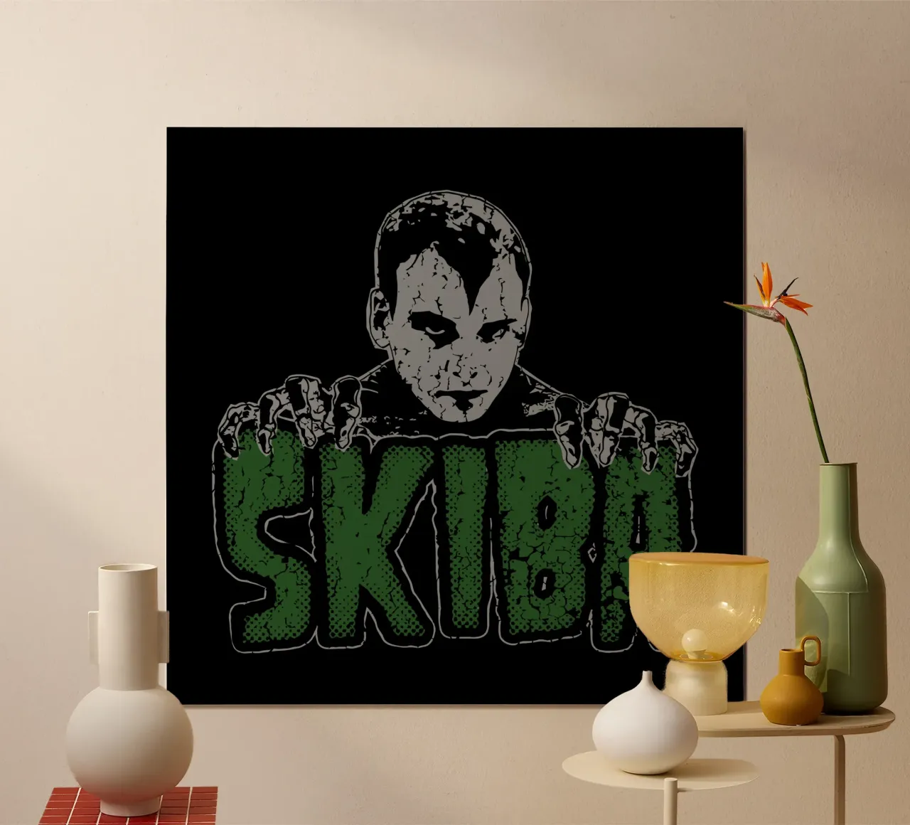 Skiba poster con telaio in alluminio da Nadirsungga