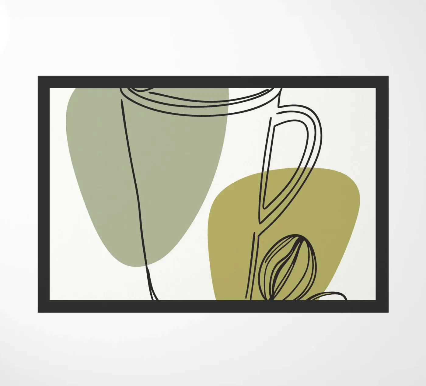 Coffee Cups doormat by RELAXING TOUCH