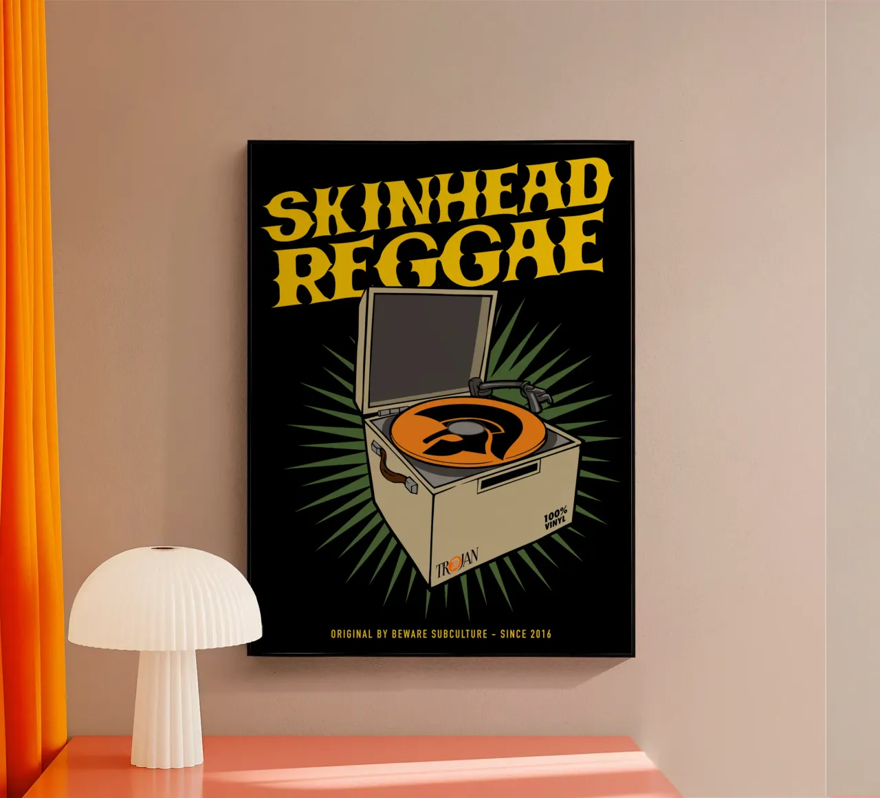 Skinhead Reggae plexiglass da Nadirsungga