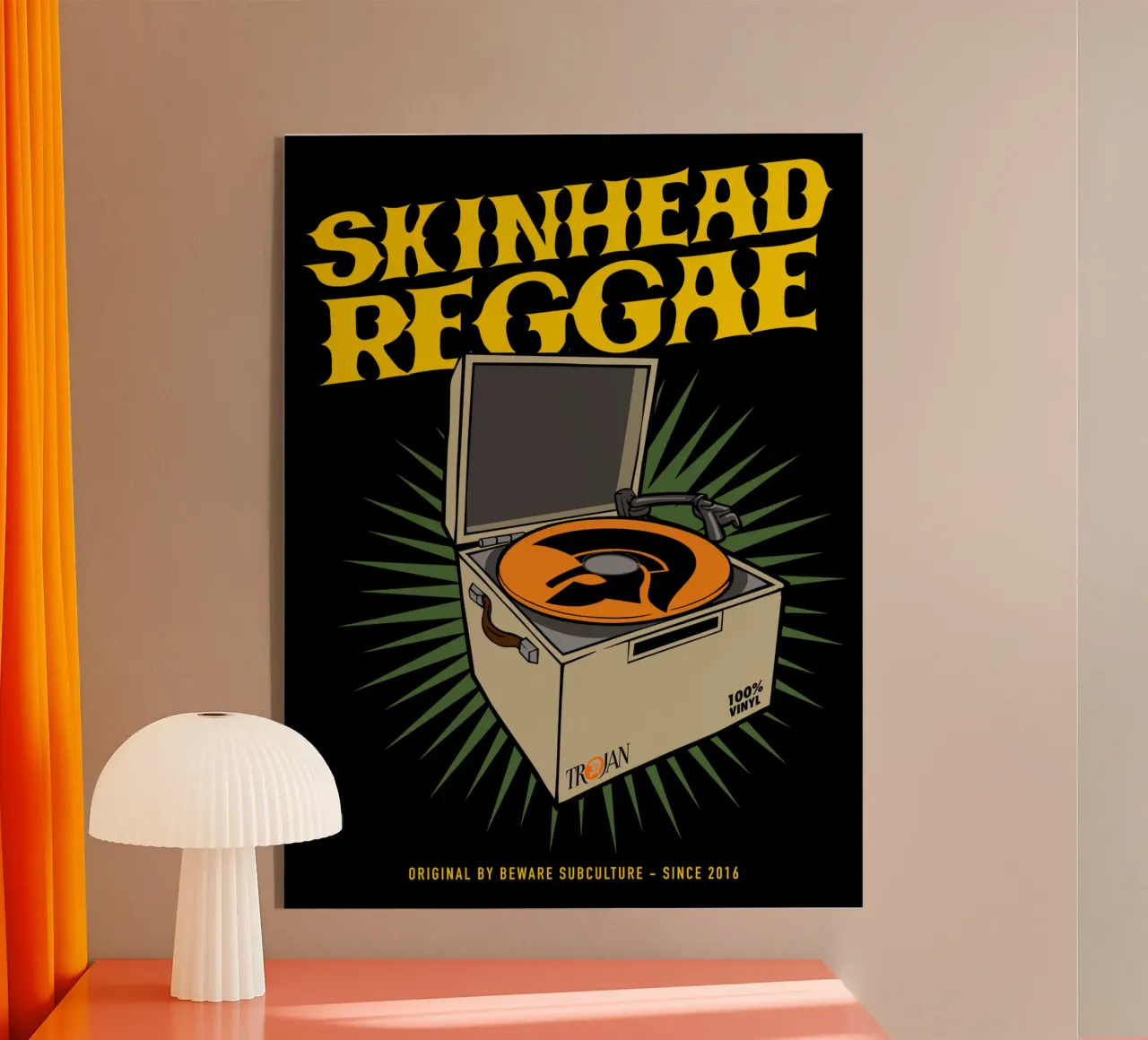 Skinhead Reggae plexiglass da Nadirsungga