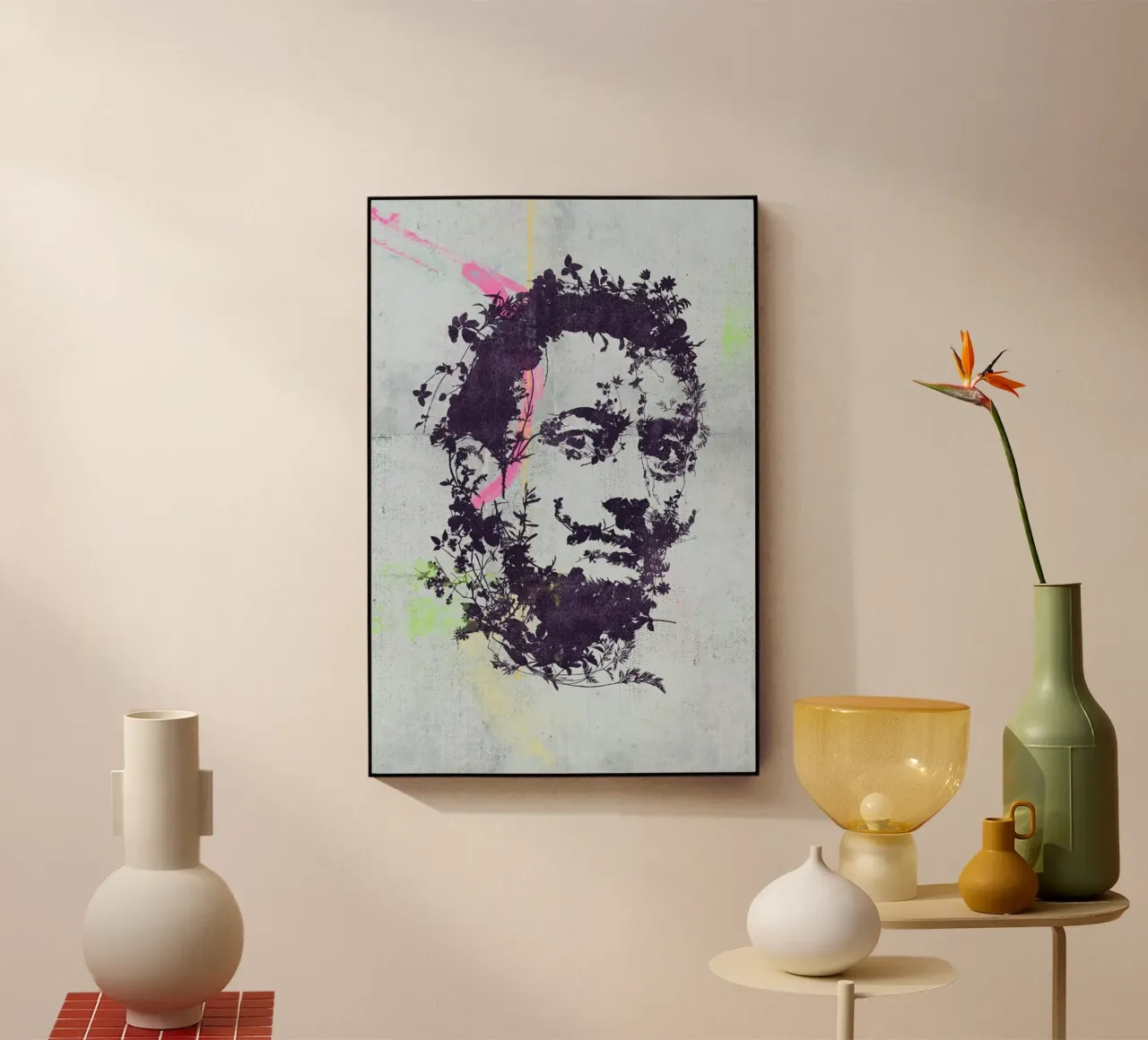 Dali 1 acrylic glass by Carlos Quitério