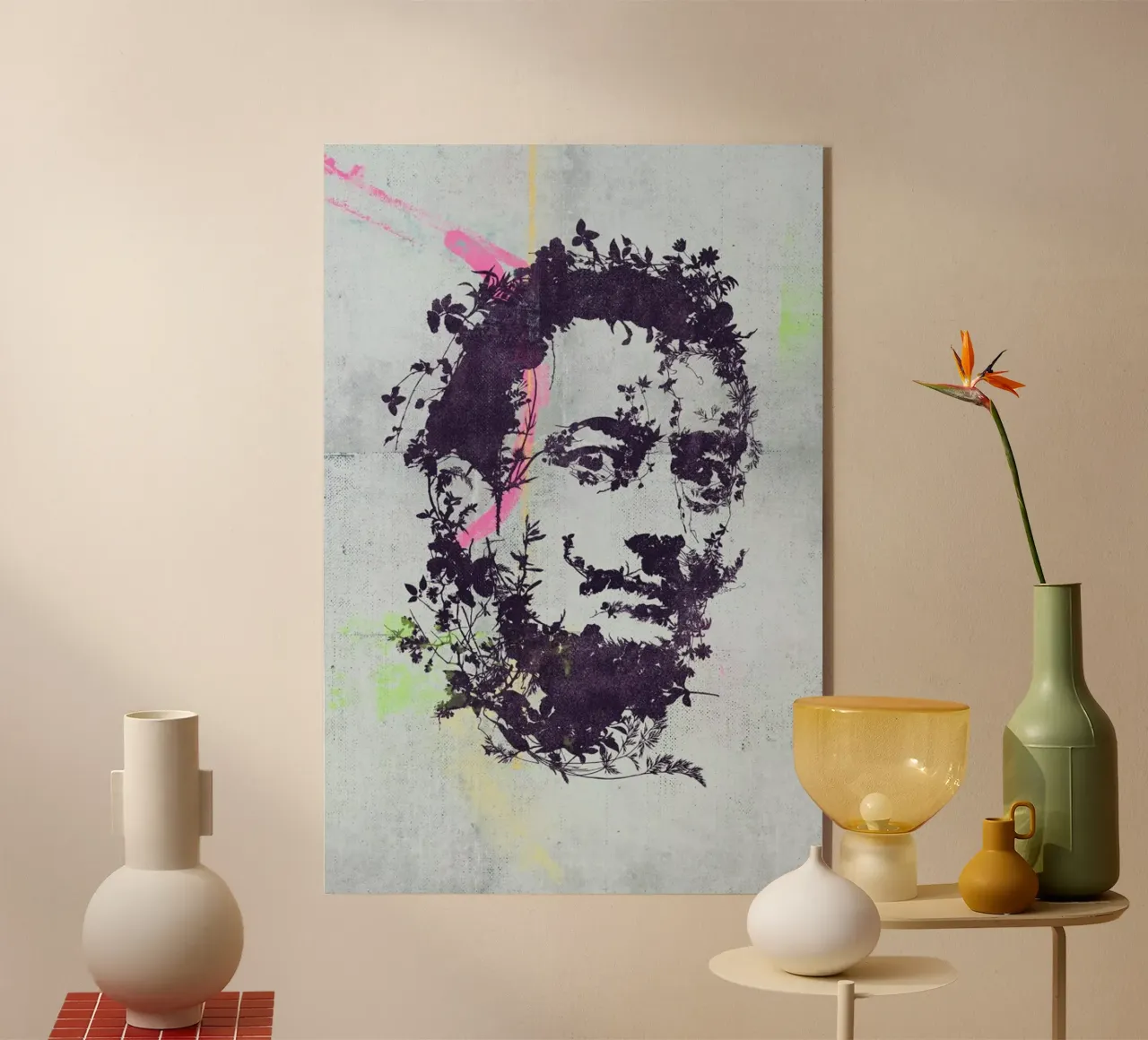 Dali 1 acrylic glass by Carlos Quitério