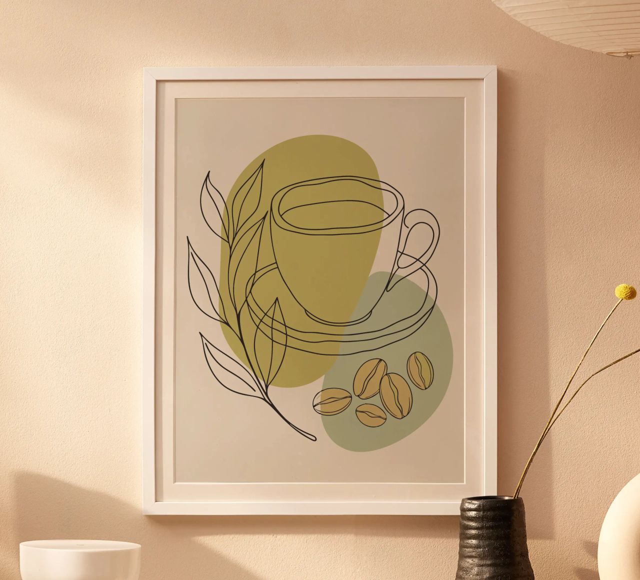 Coffee Cups poster by RELAXING TOUCH
