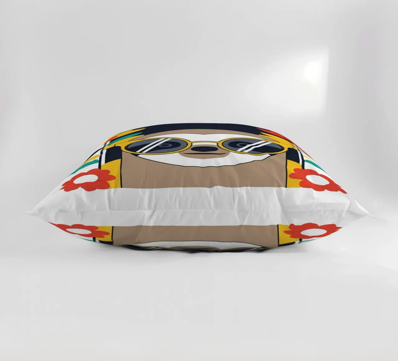 Cool Sloth with Sunny Vibes only coussin de Zen Design