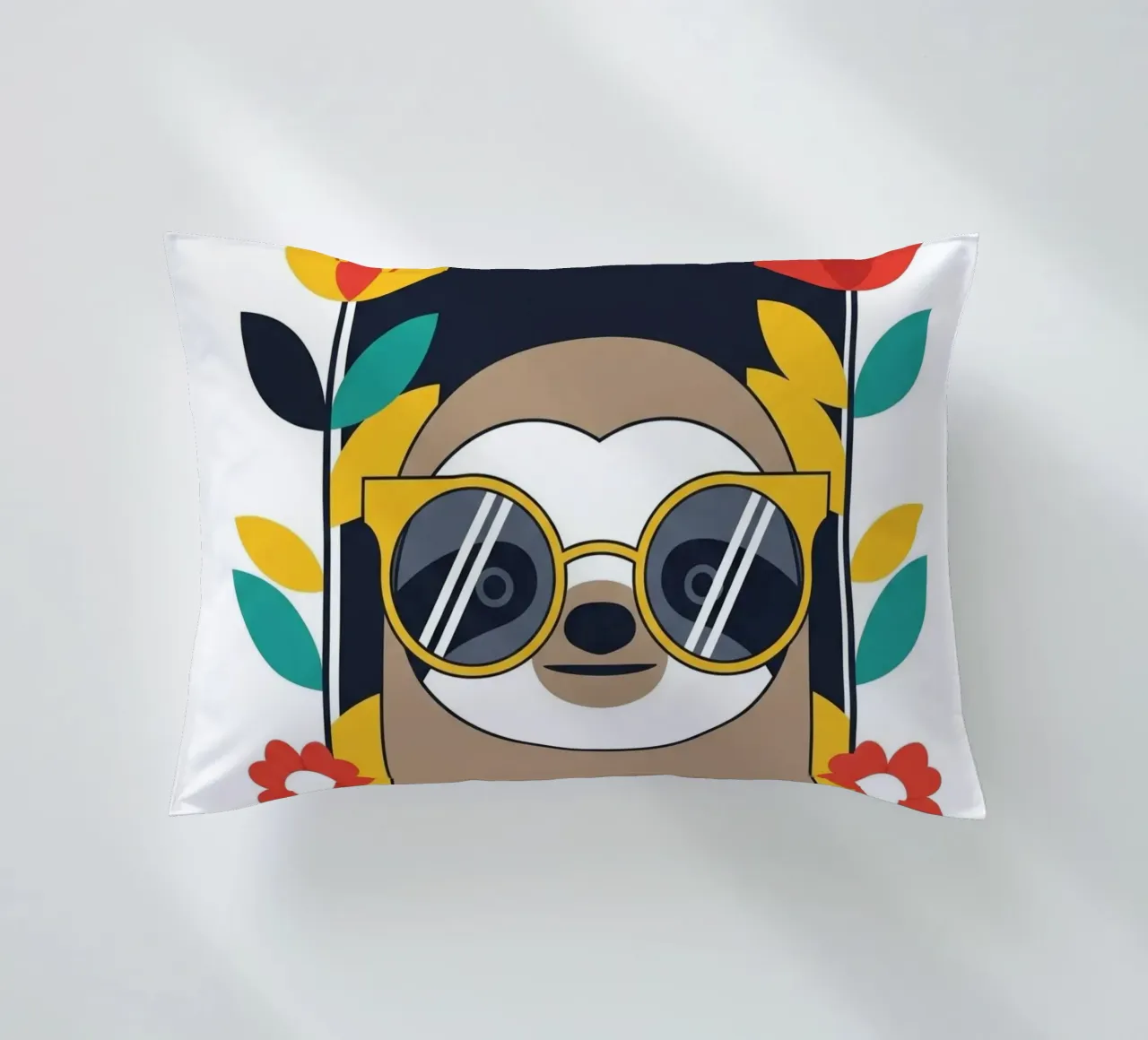 Cool Sloth with Sunny Vibes only cuscino da Zen Design