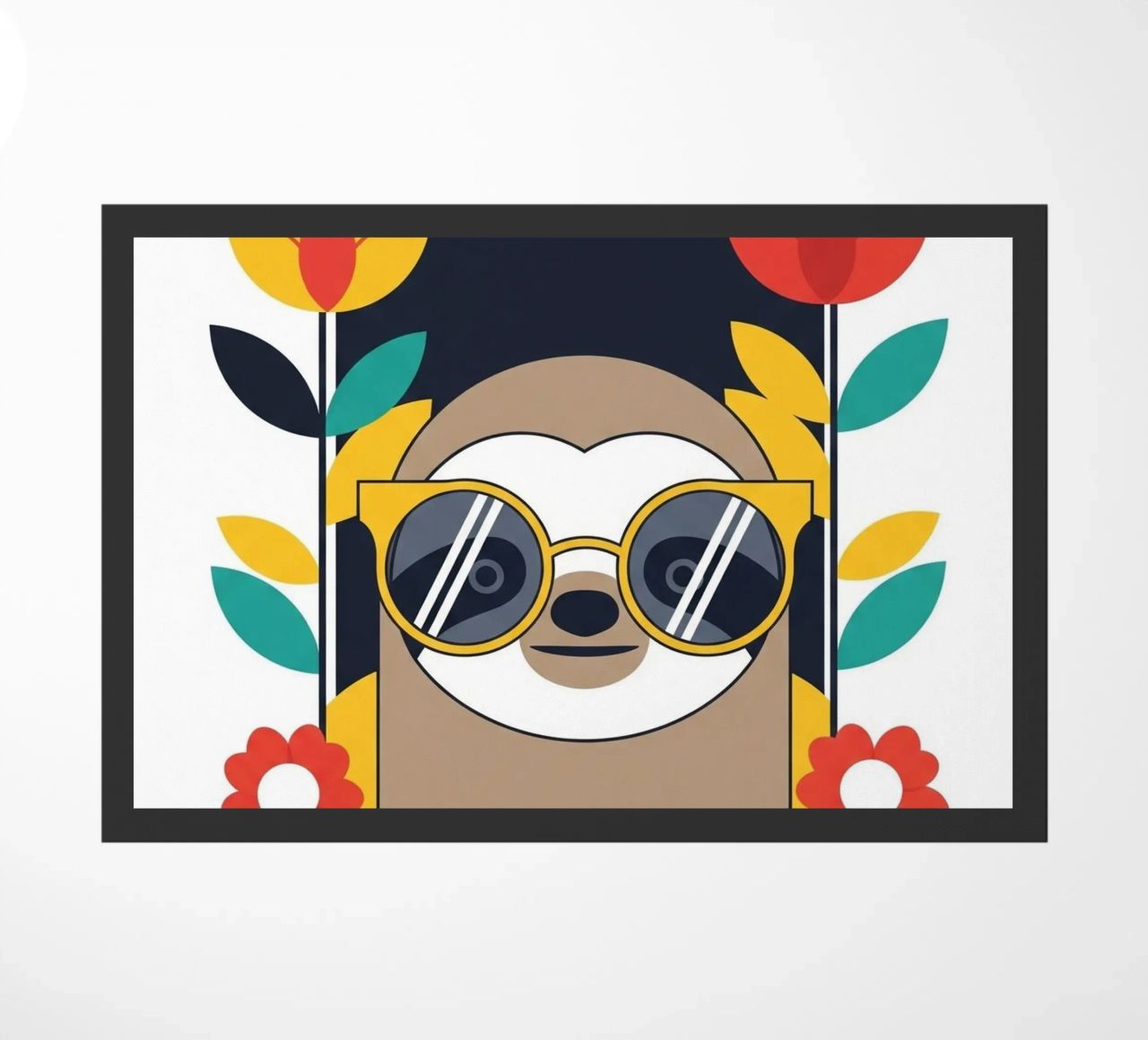 Cool Sloth with Sunny Vibes only zerbino da Zen Design
