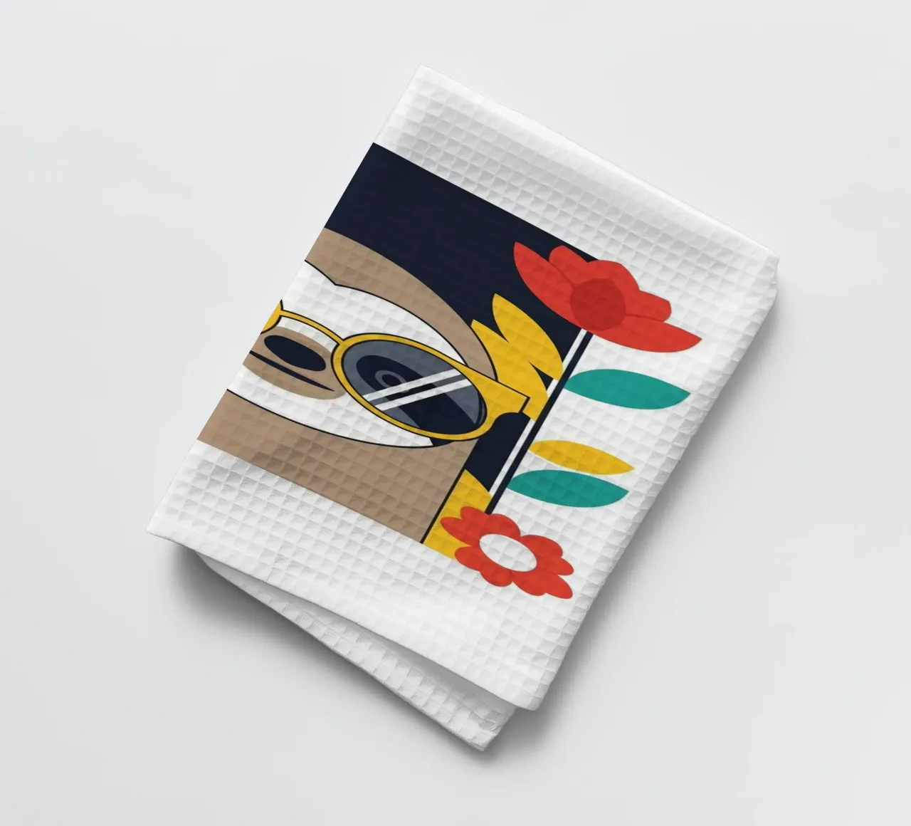 Cool Sloth with Sunny Vibes only canovaccio da cucina da Zen Design