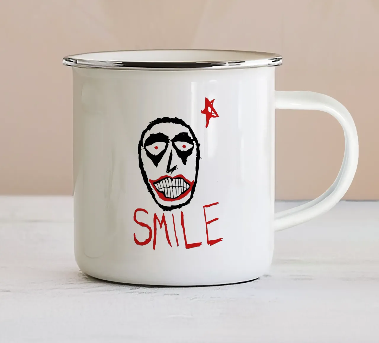 The Smashing Pumpkins tazza in smalto da lovelouie