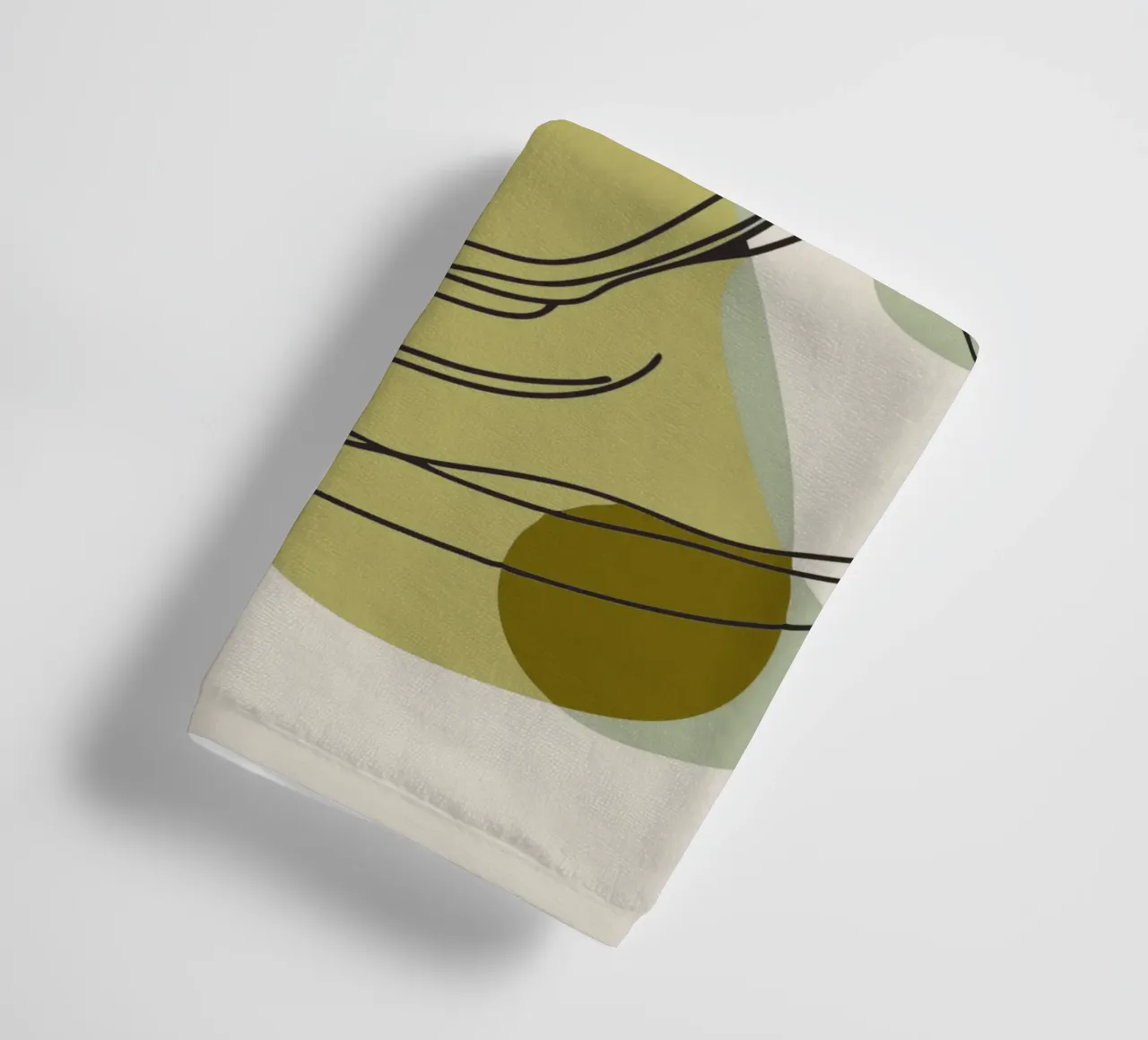 Coffee Glasses towel by RELAXING TOUCH