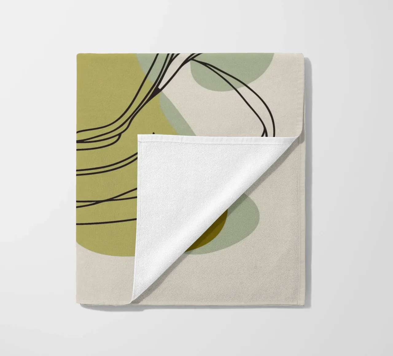 Coffee Glasses beach towel by RELAXING TOUCH