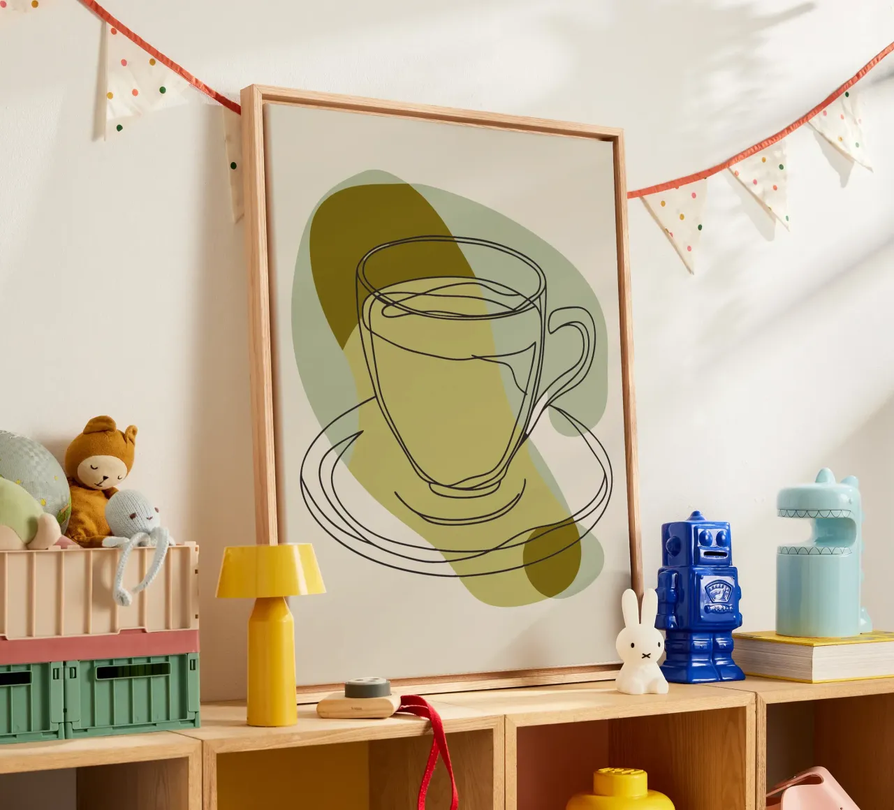Coffee Glasses canvas by RELAXING TOUCH