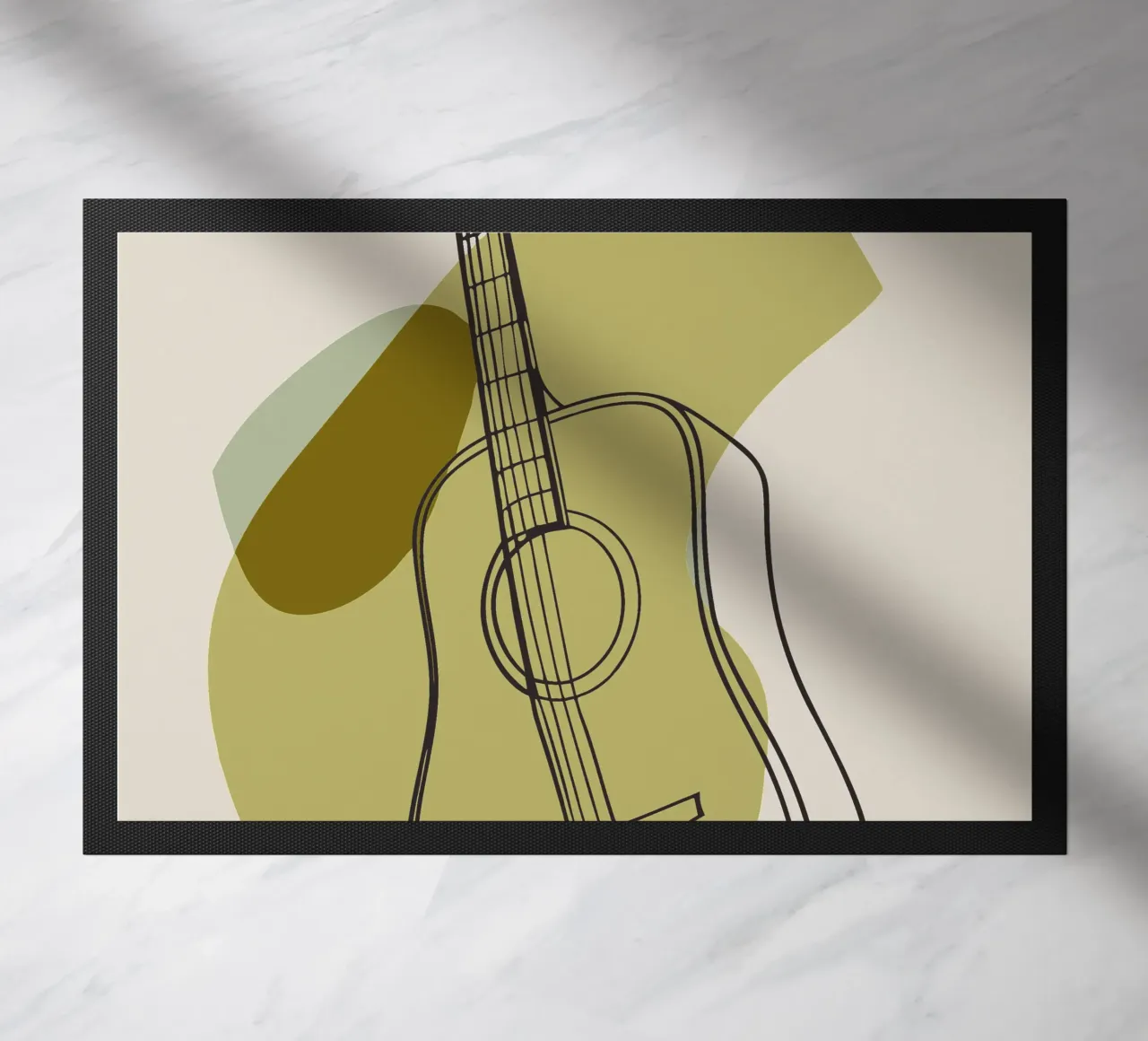 Chitarra minimalista zerbino da RELAXING TOUCH