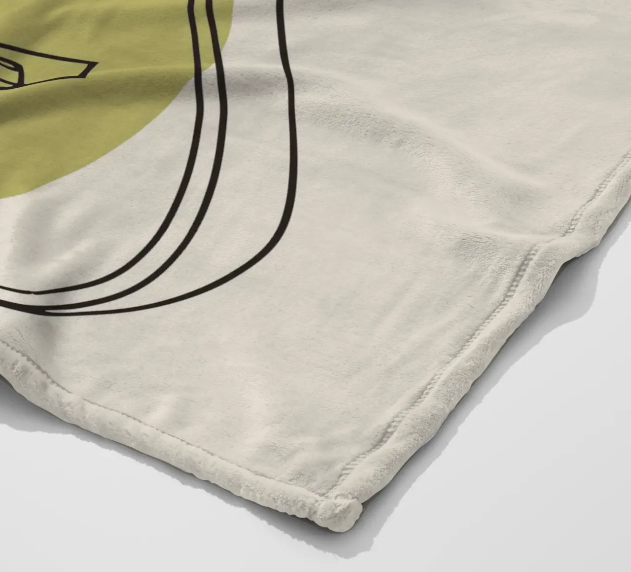 Chitarra minimalista coperta in pile da RELAXING TOUCH