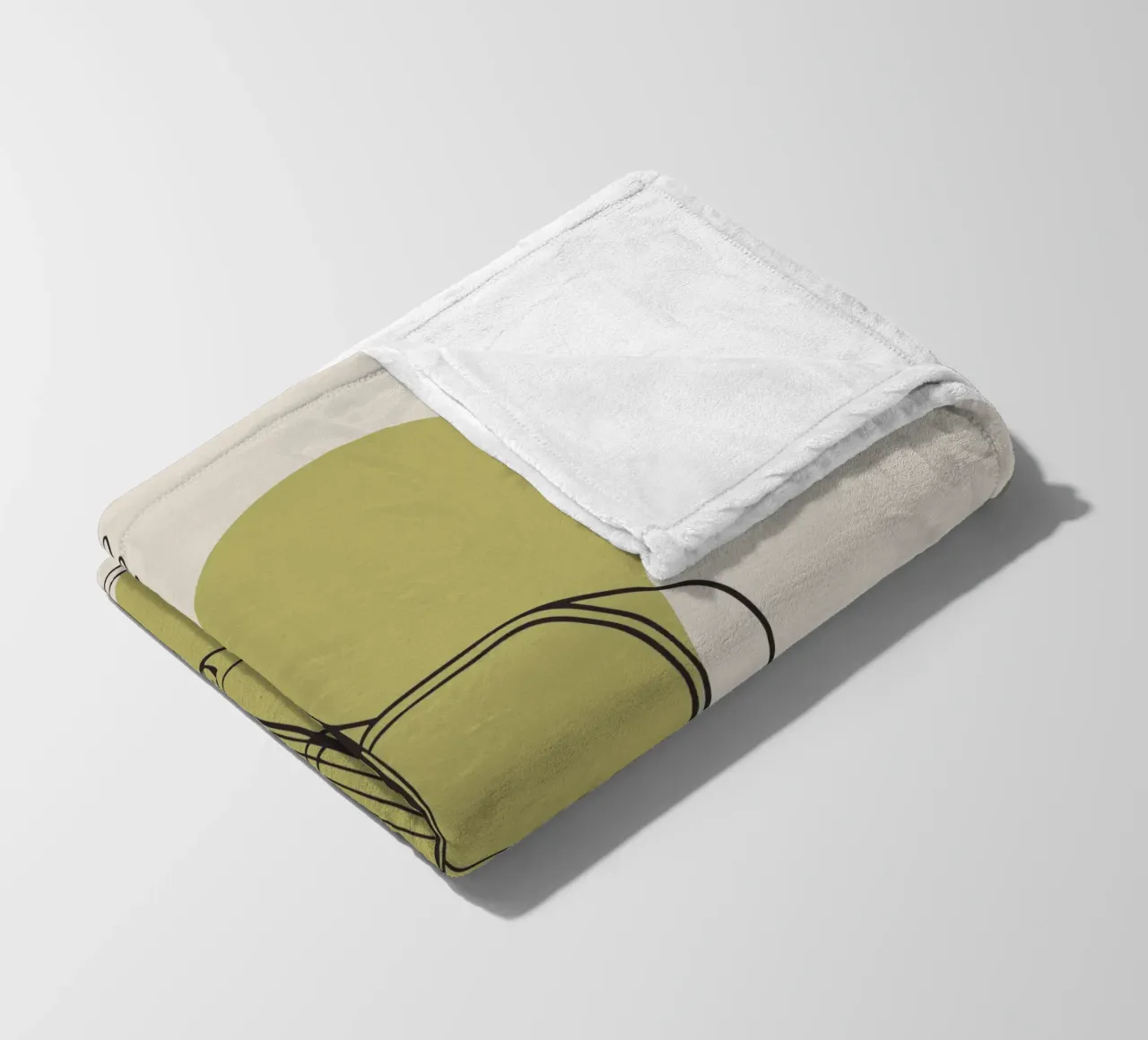 Chitarra minimalista coperta in pile da RELAXING TOUCH