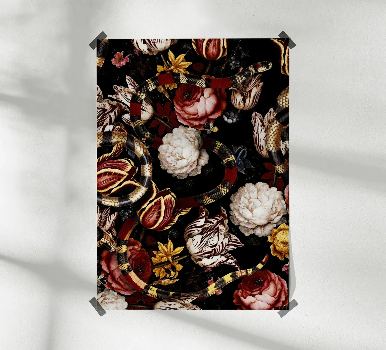 Dangers in the Forest XI carta hahnemühle da burcukorkmazyurek