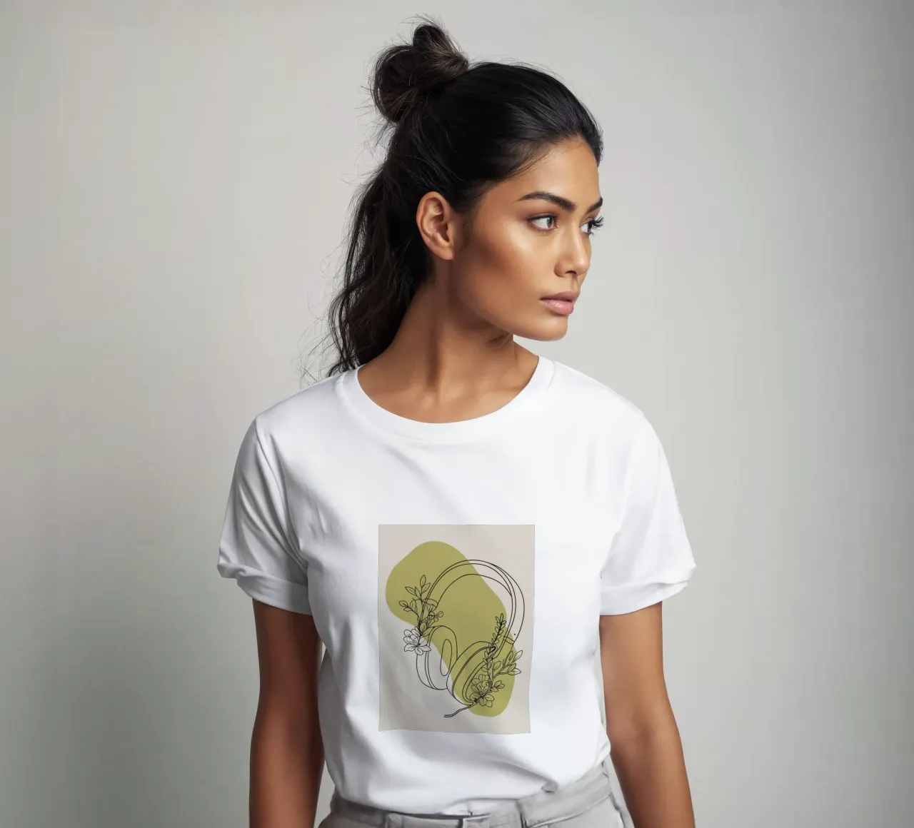 Cuffie minimaliste t-shirt da RELAXING TOUCH