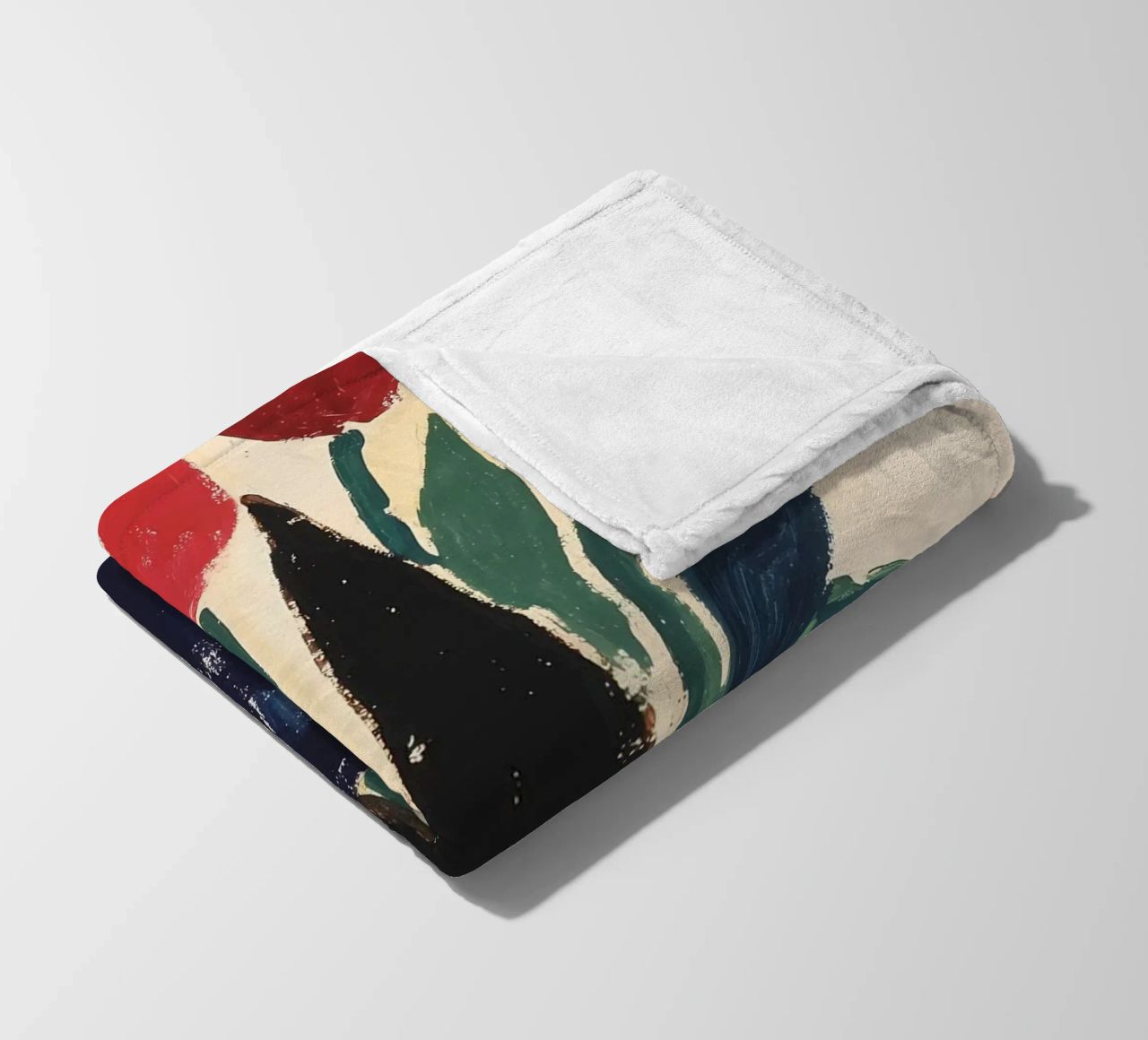 Tulipani in vaso coperta in pile da Olga Wildrose