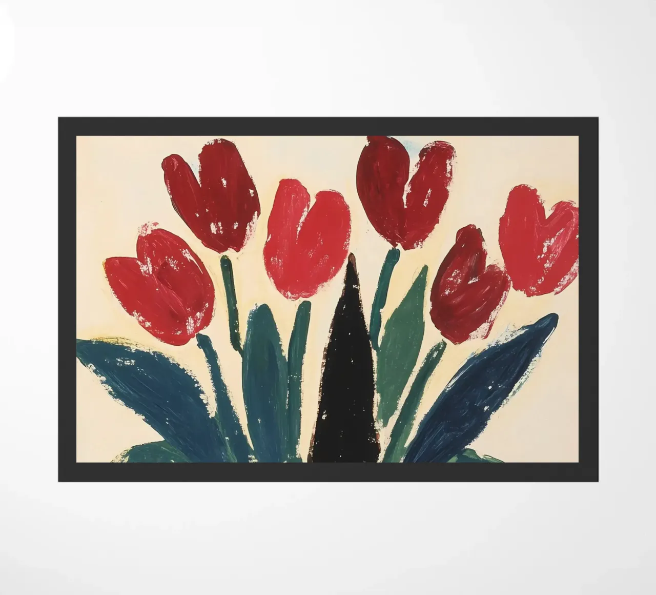 Tulipani in vaso zerbino da IamHomeStudio