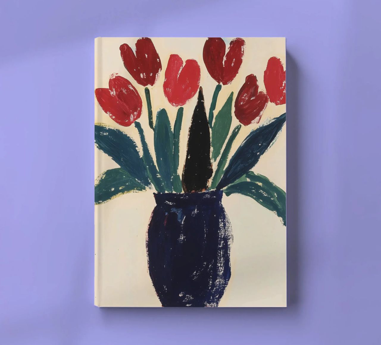 Tulipani in vaso diario da Olga Wildrose