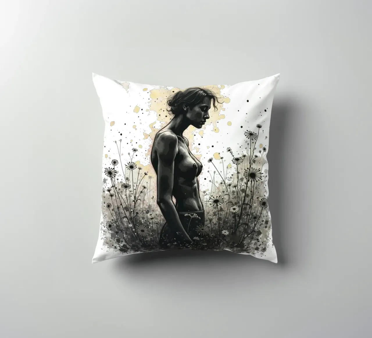 La quiete selvaggia cuscino da Dustlight Atelier